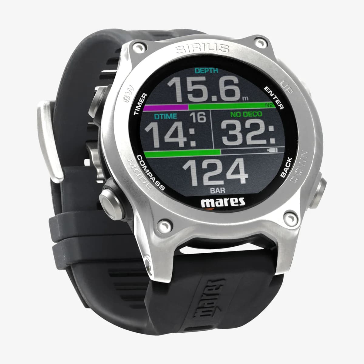 Ordenador de buceo Mares: SIRIUS