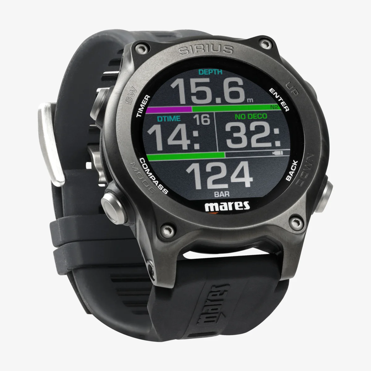 Ordenador de buceo Mares: SIRIUS