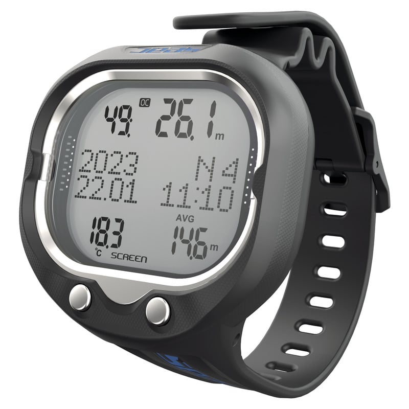 Ordenador de buceo Seac: Screen